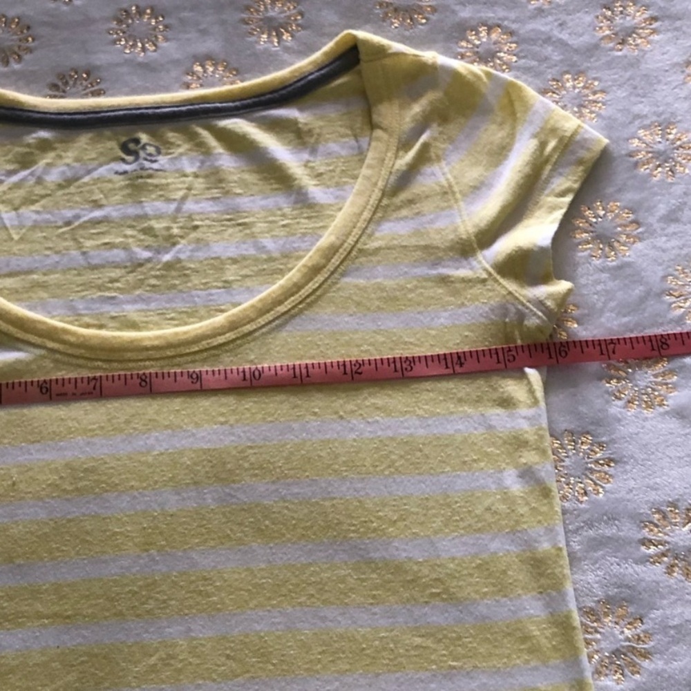 Yellow Striped Top - Picture 5 of 6